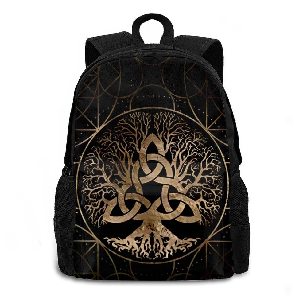 Viking Tree Of Life Odin Celtic Designs School Backpacks