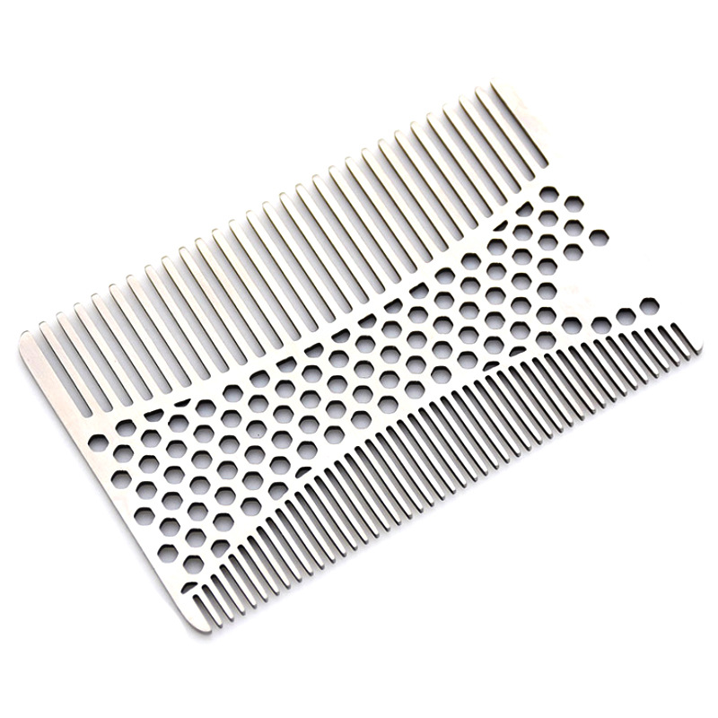 Best of Stainless Steel Beard Comb Stainless Steel Men Beard Comb Credit Card Size Easy To Carry Beard Straightener Reviews & Tips