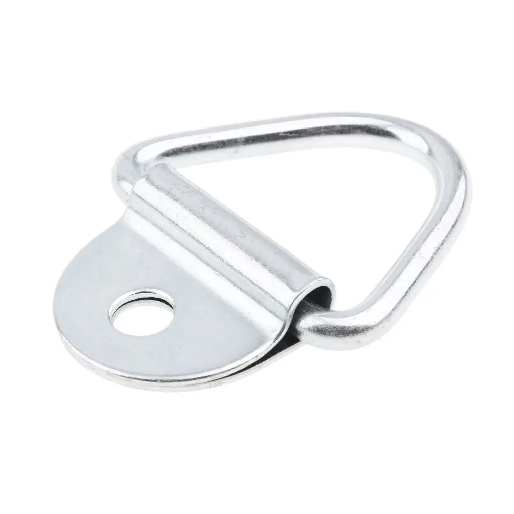 Trailer Boat Recessed D Ring Rope Chain Strap Tie Down Stainless Steel