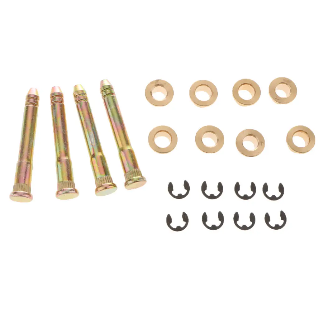 Car 4 Door Hinge Pins Bushings Repair Kit for Honda Civic Accord CR-V CRX