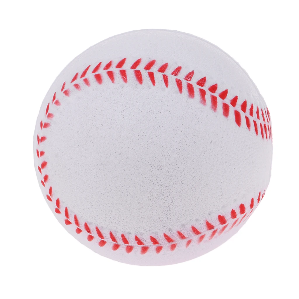 Soft PU Batting Baseball Softball Team Sports Balls for Trainer Practice Exercise Training Equipment - Colors choose