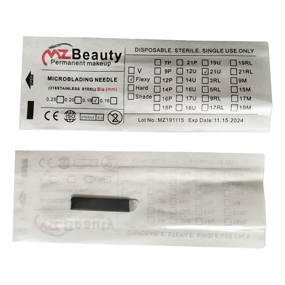 Best of 0.18MM U-Shape Nano Microblading Needles Flexy Aguja 12U 14U 16U 18U 21U Permanent Makeup Eyebrow Tebori Agulhas Tattoo Supplies Reviews & Tips - Image 5