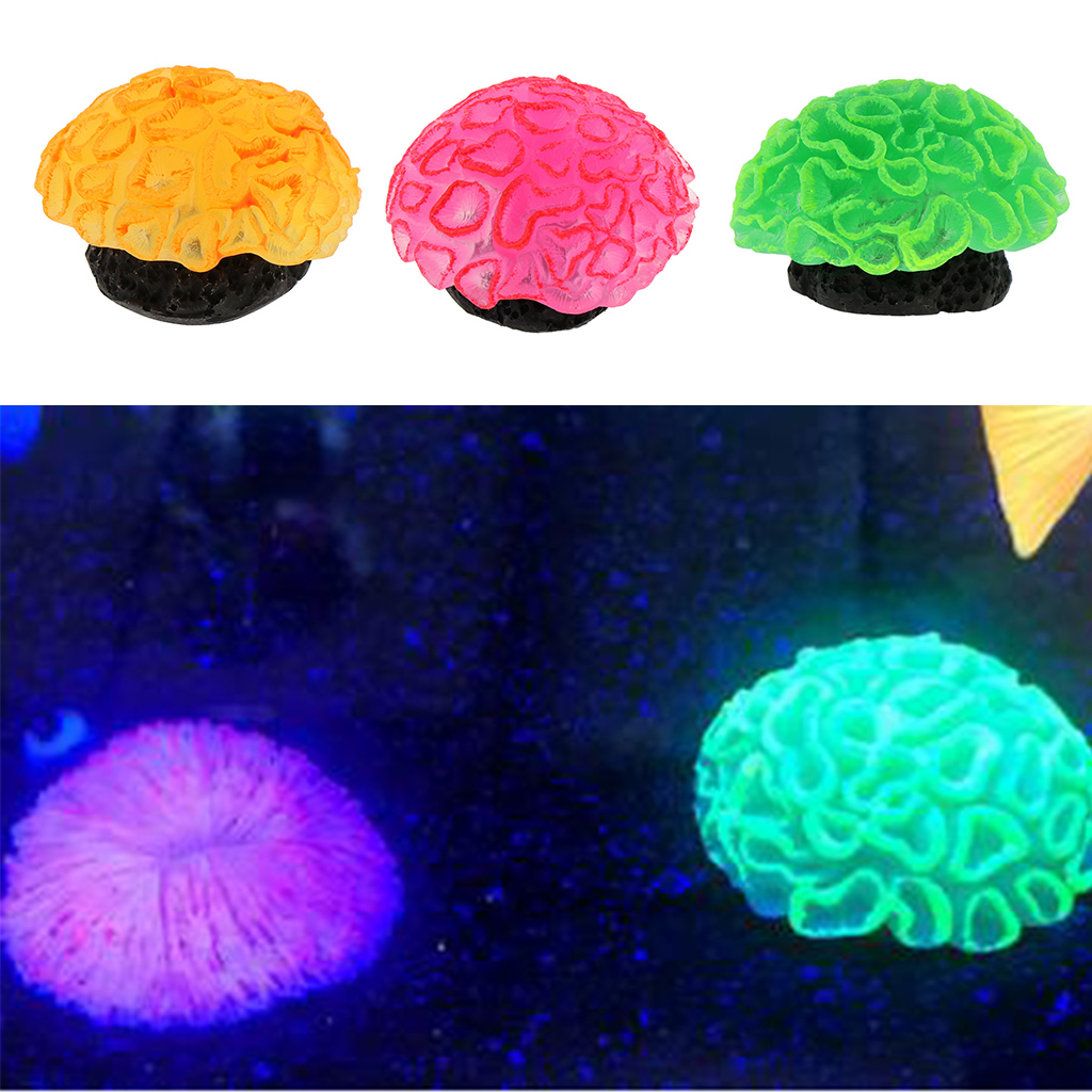 Aquarium Artificial Plants Luminous Water Plants Made of Soft Silicone