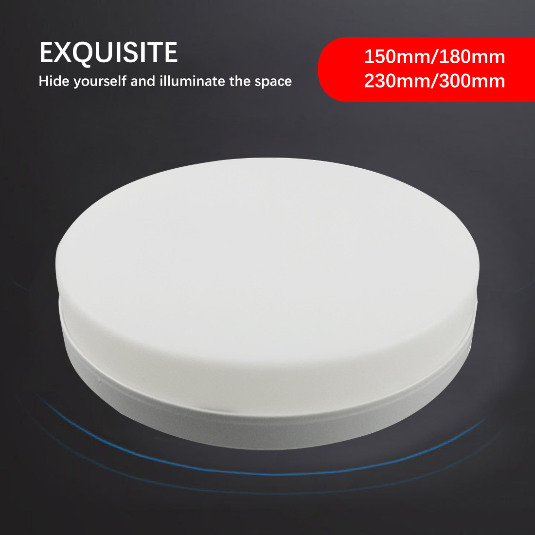 Conduziu a Lâmpada do Teto para o Quarto Luz de Teto para Casa Ultra Fino Conduziu Luzes Painel 48w 36 24 18 Balnocy Ac85-265v 1 Luzes de teto
