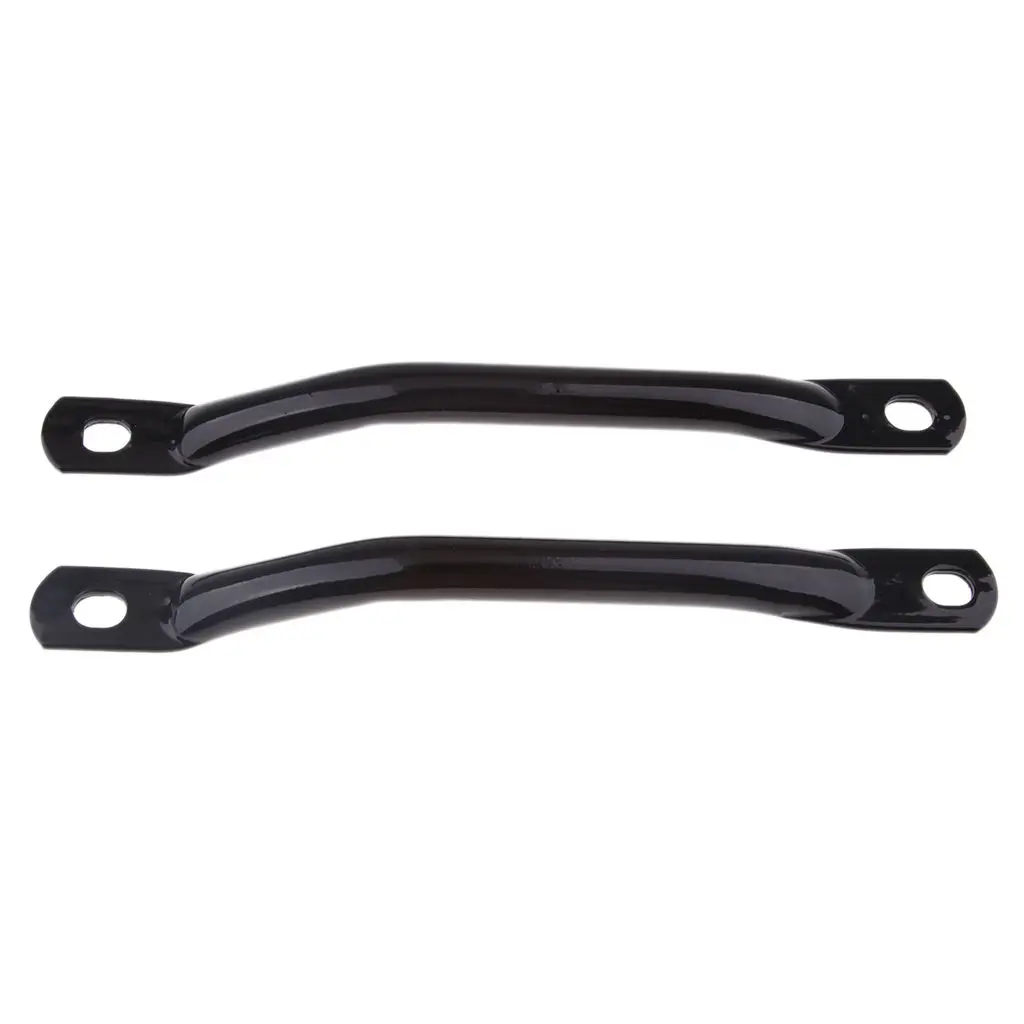 1 Pair 240mm Alloy Universal Rear Passengers Hand Grab Rail Handlebar for Motorcycles with 15mm mounting holes