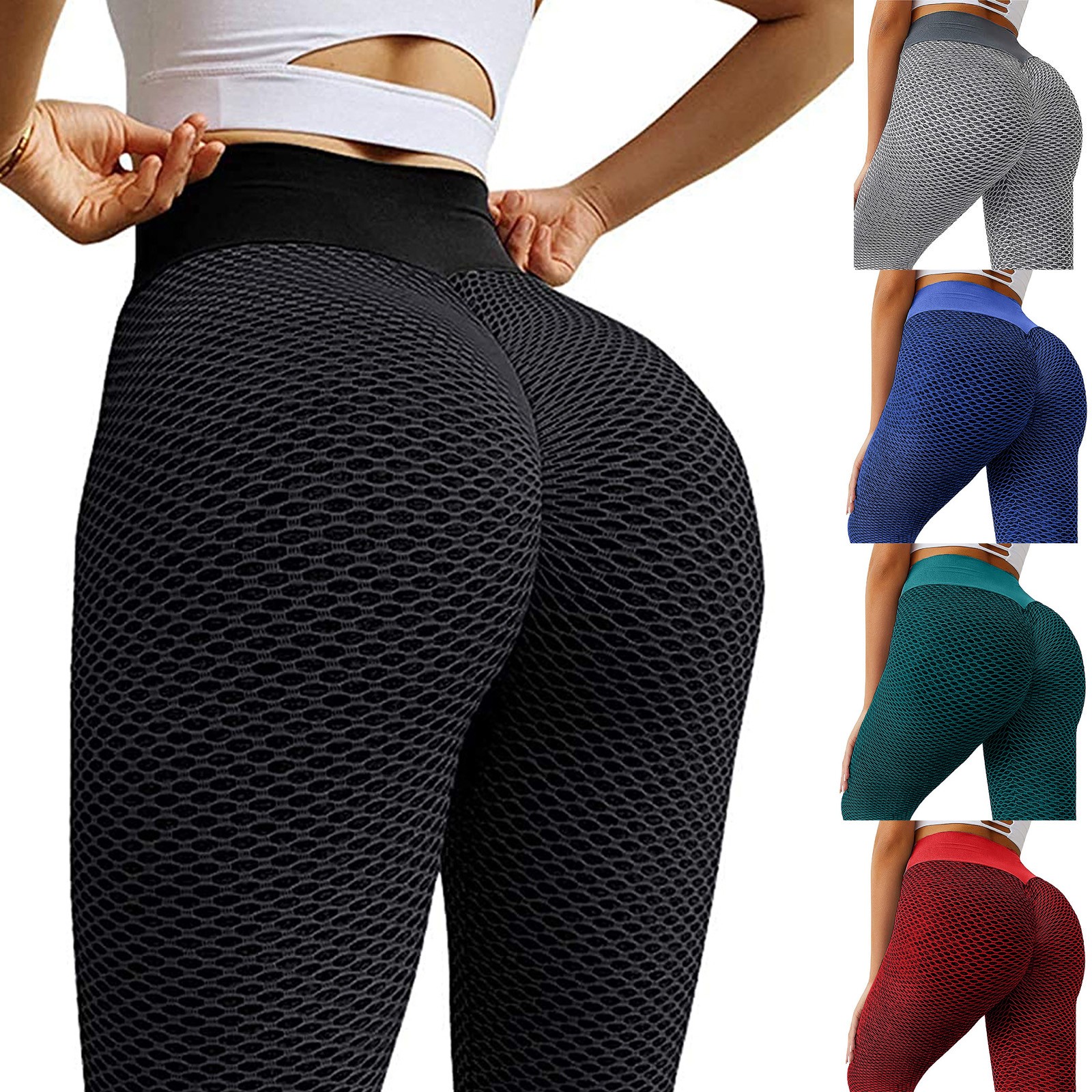 honeycomb leggings Womens Stretch Yoga Leggings Fitness Seamless Yoga Pants  Running Gym Sports Pant High waist Push up hip Pants - купить по выгодной  цене | AliExpress