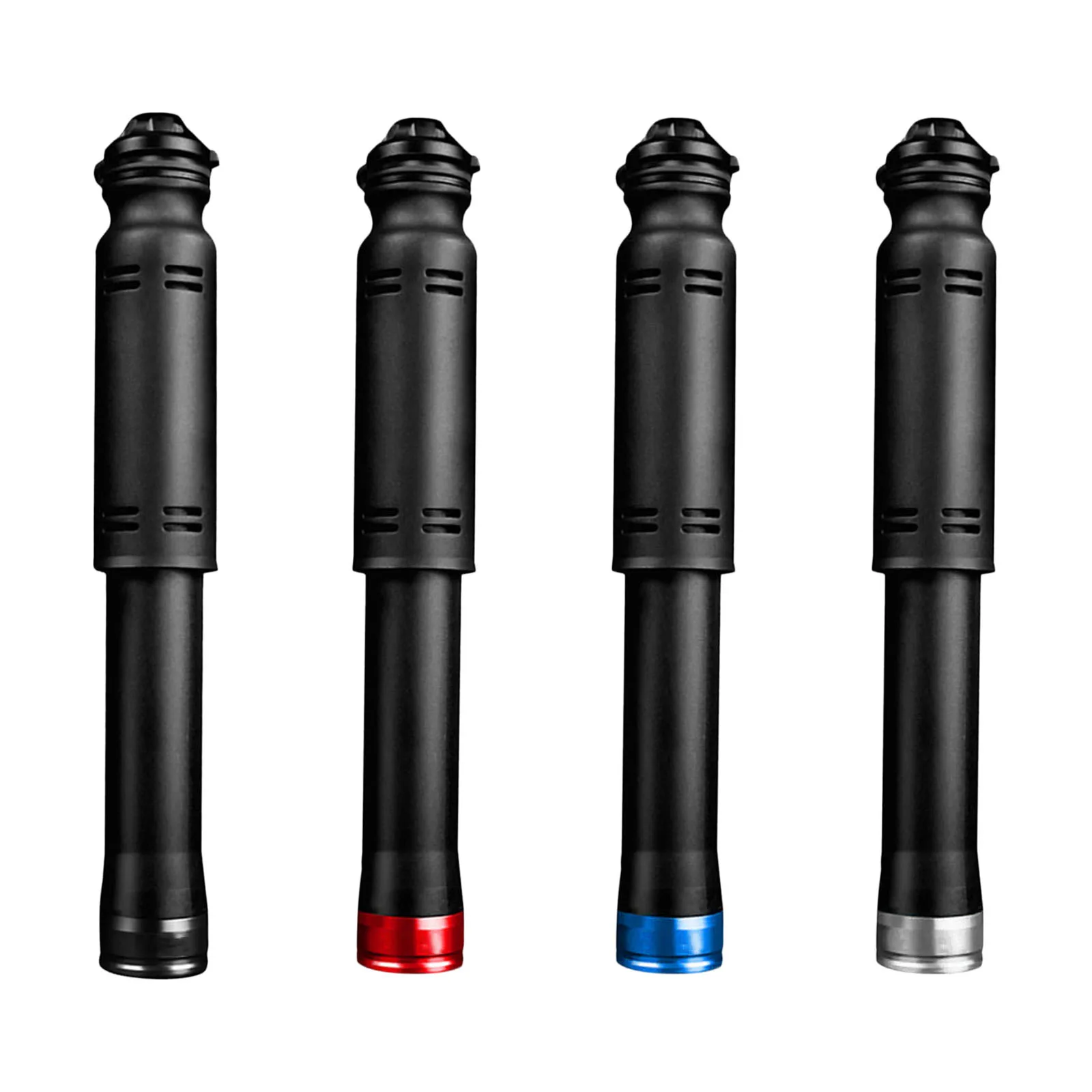Portable Mounted Adapter Lightweight Road Pressure Valve Puncture Bicycle Pump for Bicycle MTB BMX Basketball Motorcycle