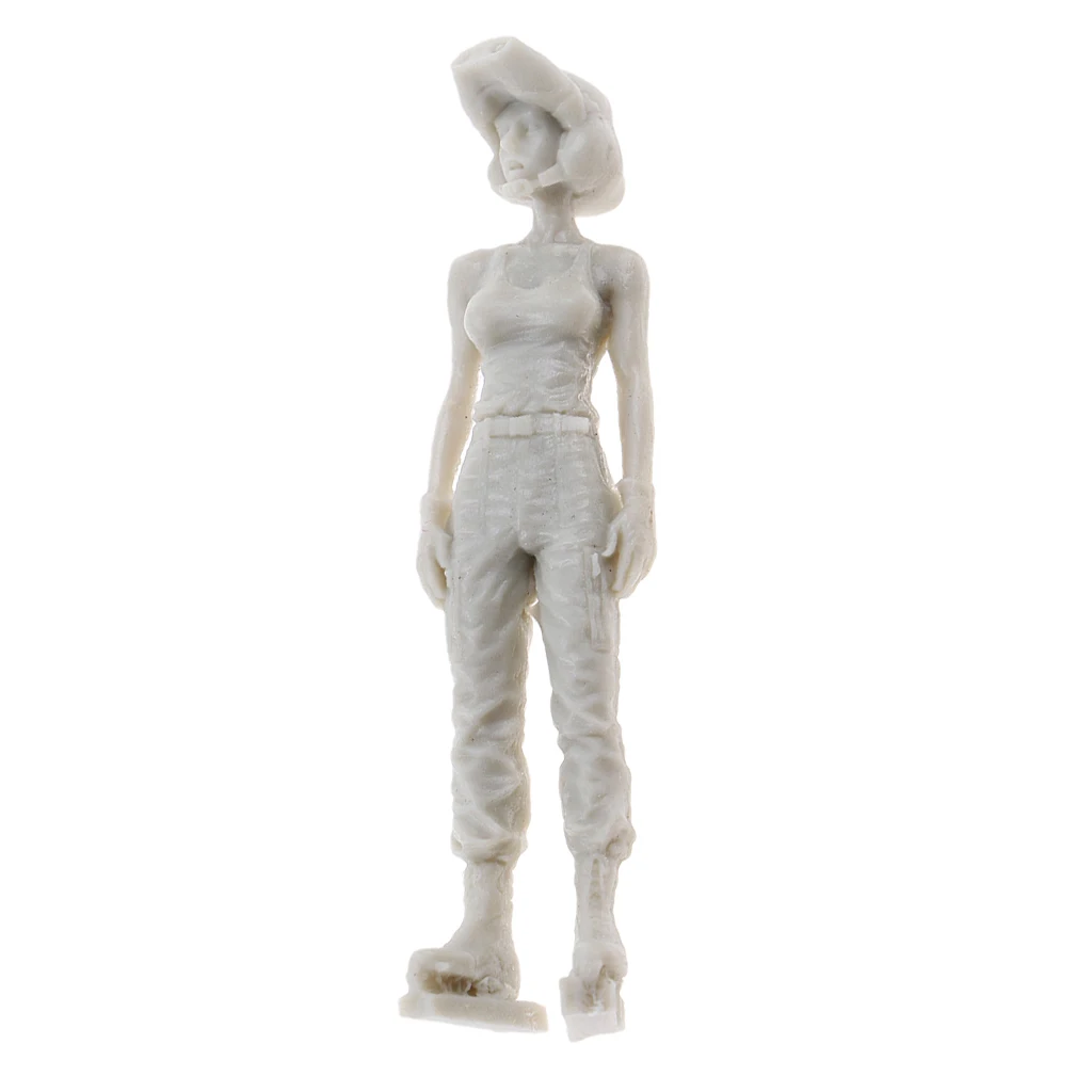 1:35 Aviatrix Unassembled Action Figure Unpainted DIY  Figures