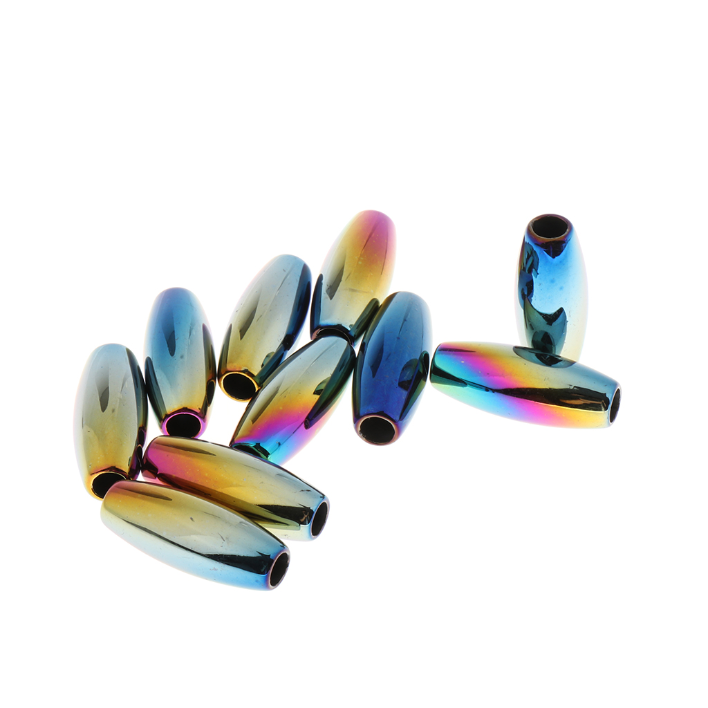 10pcs Neon Hair Decor Extension Braids Cuff Dreadlocks Beads Rings Clips Set