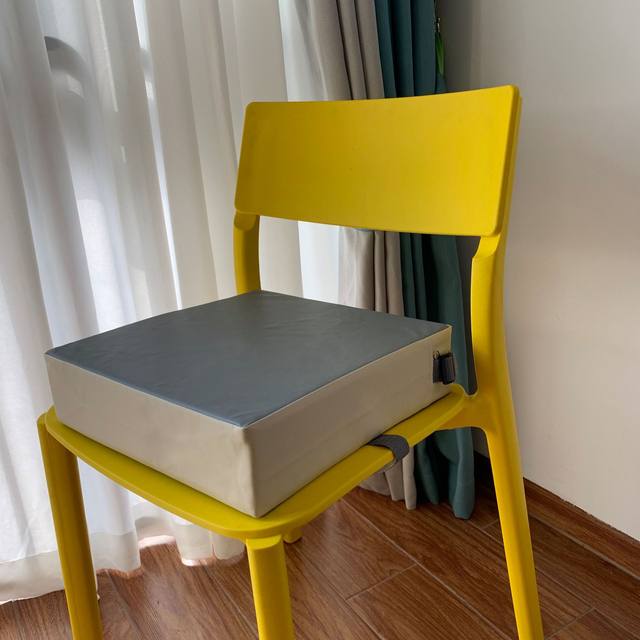 Rehausseur De Chaise Enfant - Coussin Anti-Dérapant 32x32cm - Avec Sangles De Sécurité - Pour Repas Et Jeux