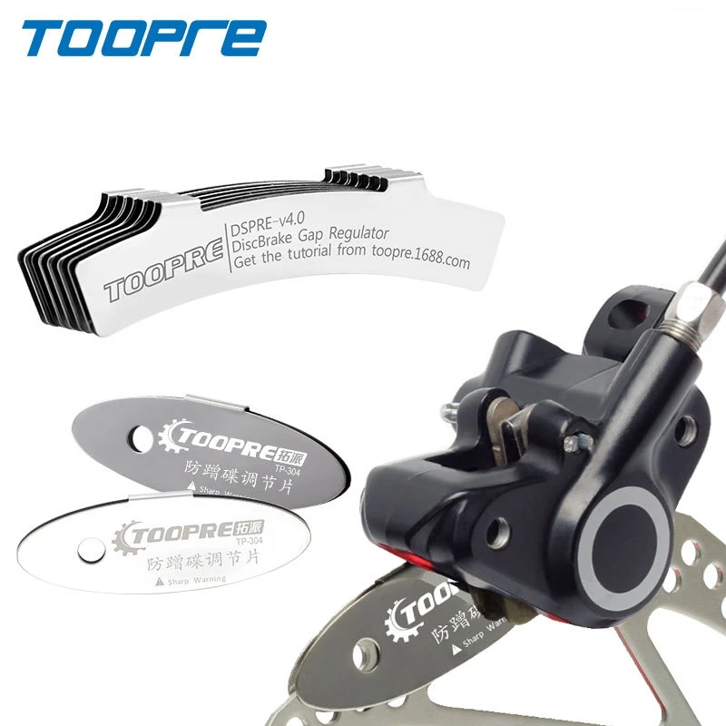 TOOPRE Hydraulic Brake Kit Mountain MTB Bicycle Front Rear Disc Brakes Pads