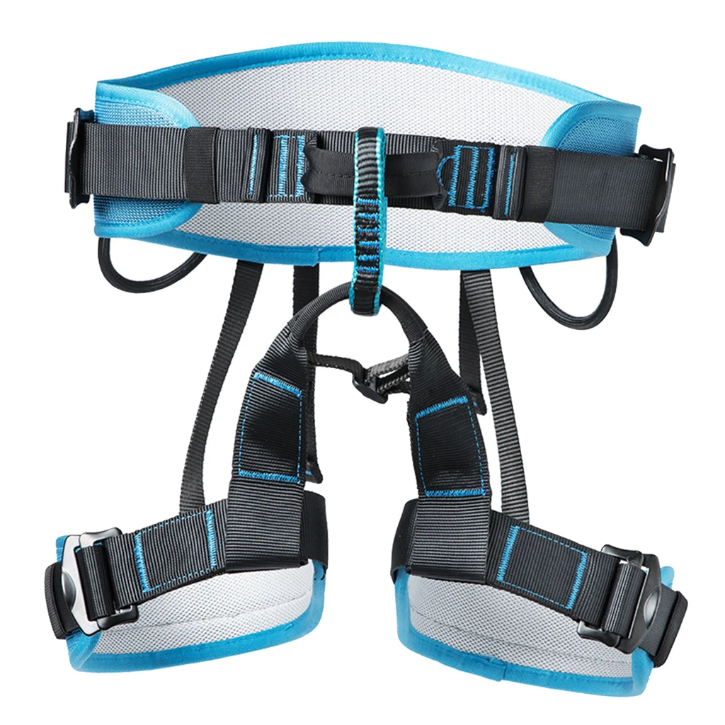 Climbing Harness Safe Seat Belts for Mountaineering Proof Working on The Higher