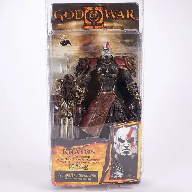NECA Action Figure God of War Ghost of Sparta Kratos In Ares Armor W Blades  Action Figure Collectible Model Toys Doll Gift Boxed - AliExpress