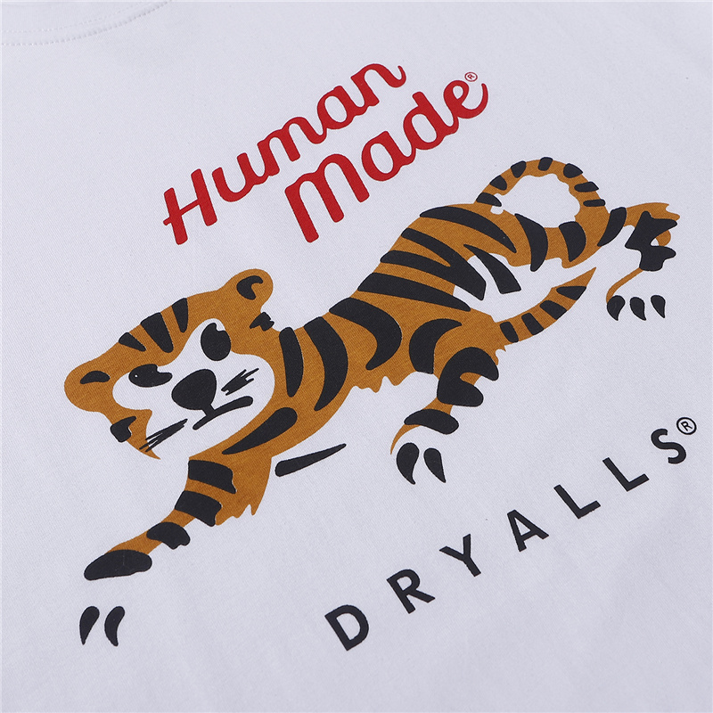 Collection Summer Human Made T Shirt Men Women Tiger Human Made T