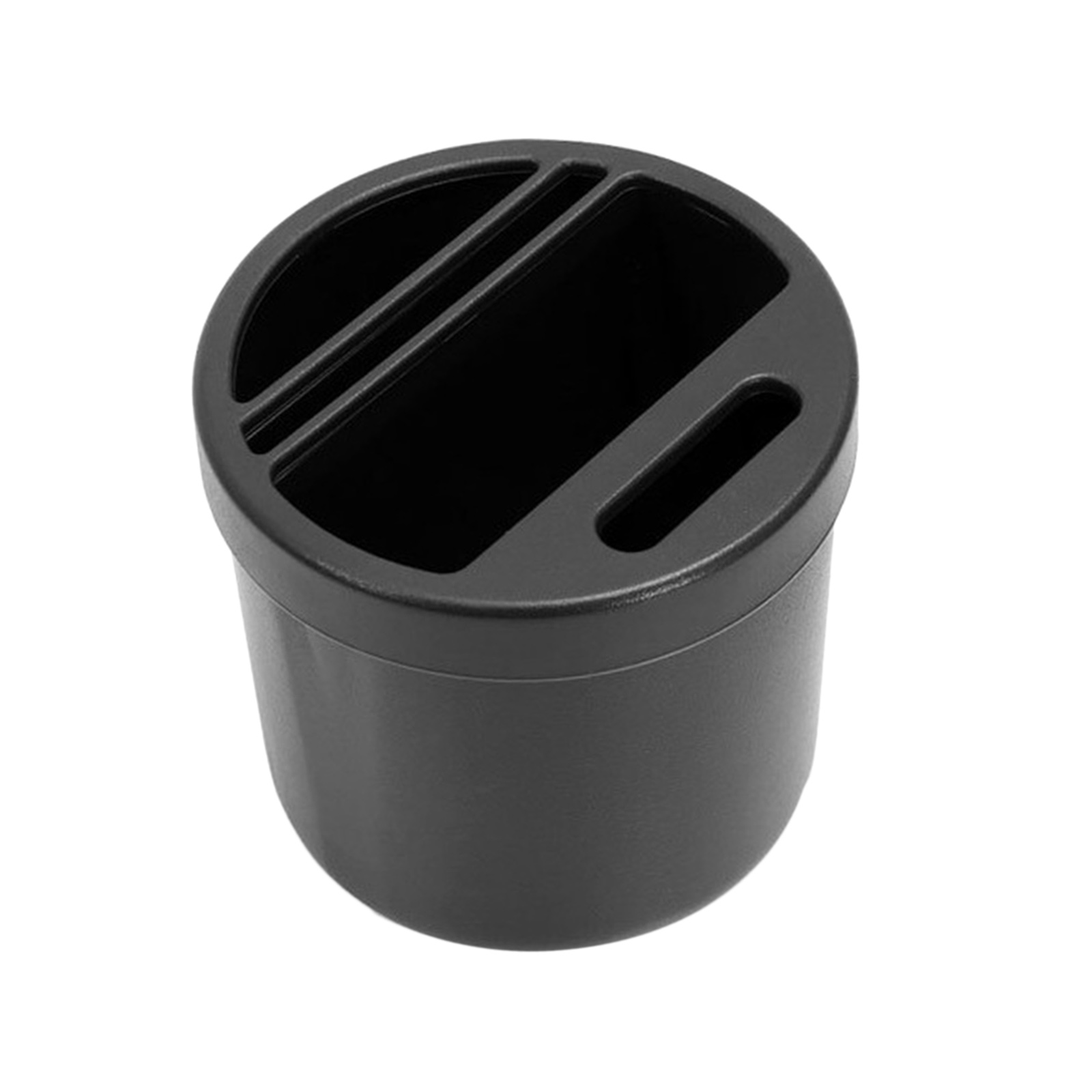 1PC Black Car Mini Pen Holder Box Coin Boxes Mount Trash Bin Auto Holders Cup Mounts