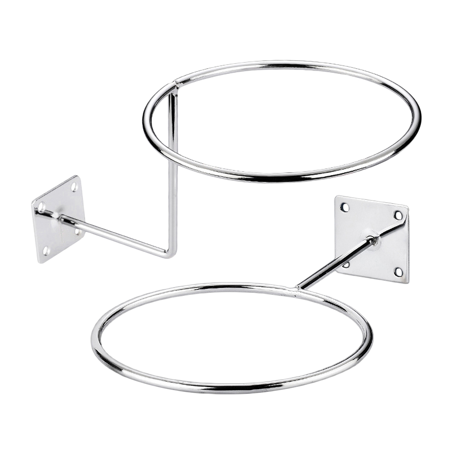 Wall Mounted Basketball Soccer Volleyball Sports Ball Holders Display Hat  Rack Storage Organizer Shelves Bracket