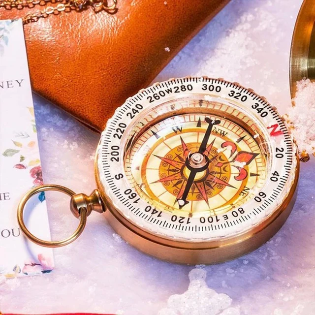 Camping Compasses With Luminous High Quality Camping Hiking Pocket Compass  Portable Compass Navigation for Outdoor Activities - AliExpress