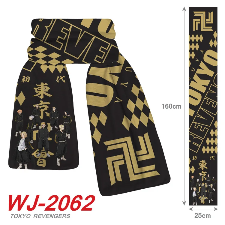 mens red scarf Anime Tokyo Revengers Cosplay Scarf Fashion Winter Warm Neck Scarf Gift mens blanket scarf