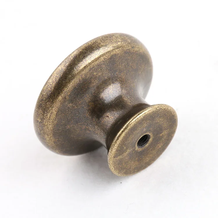 1 X Antique Brass Cabinet Drawer Cupboard Pull Handle Knob Hardware Number Print