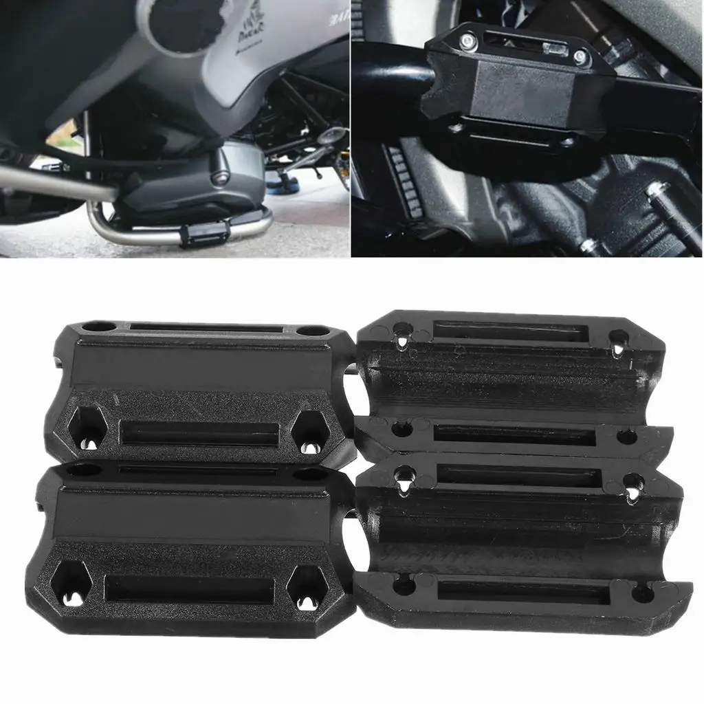 Pieces of 4 Motors Protection Bumper Decorative Block For  R1200GS F700GS F800GS