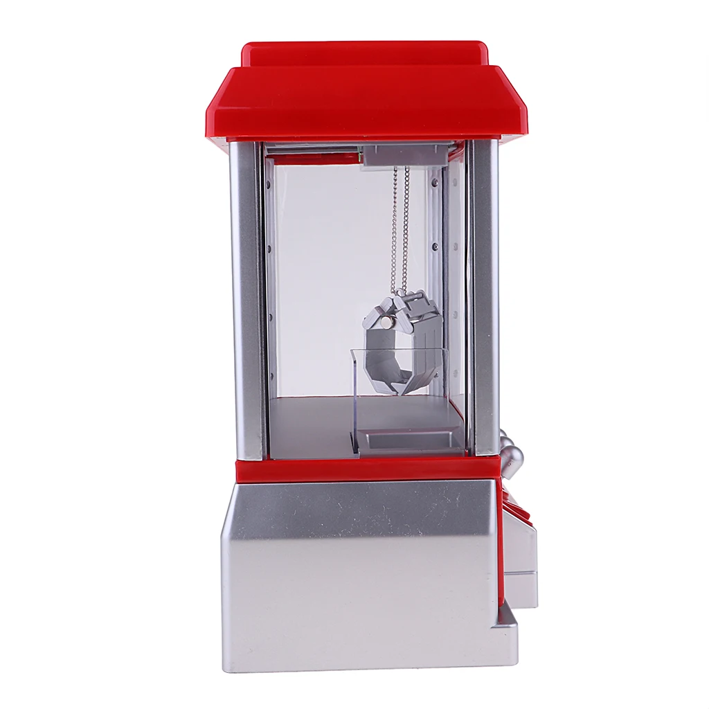 Home Claw Toy Classic Arcade Game Gift Grabber Machine with Lights and Music