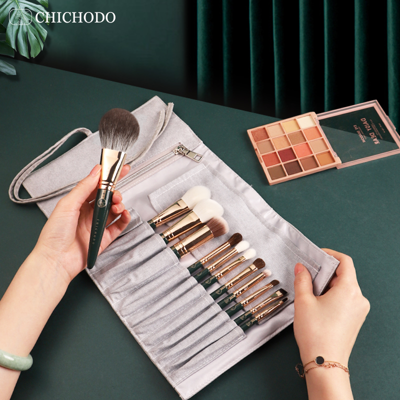 Best of CHICHODO Makeup Brush-Green Cloud Cosmetic Brushes Series-High Quality Animal / Fiber Beauty Pens-Professional Make Up Tools Reviews & Tips