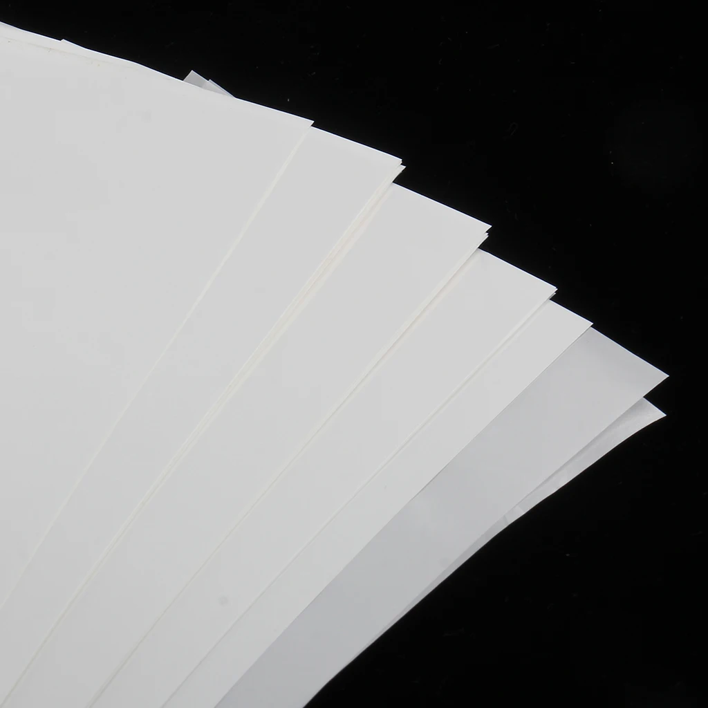 100 Pack Hairdressing Foil Paper - Highlight Foil White, Hair Foil for