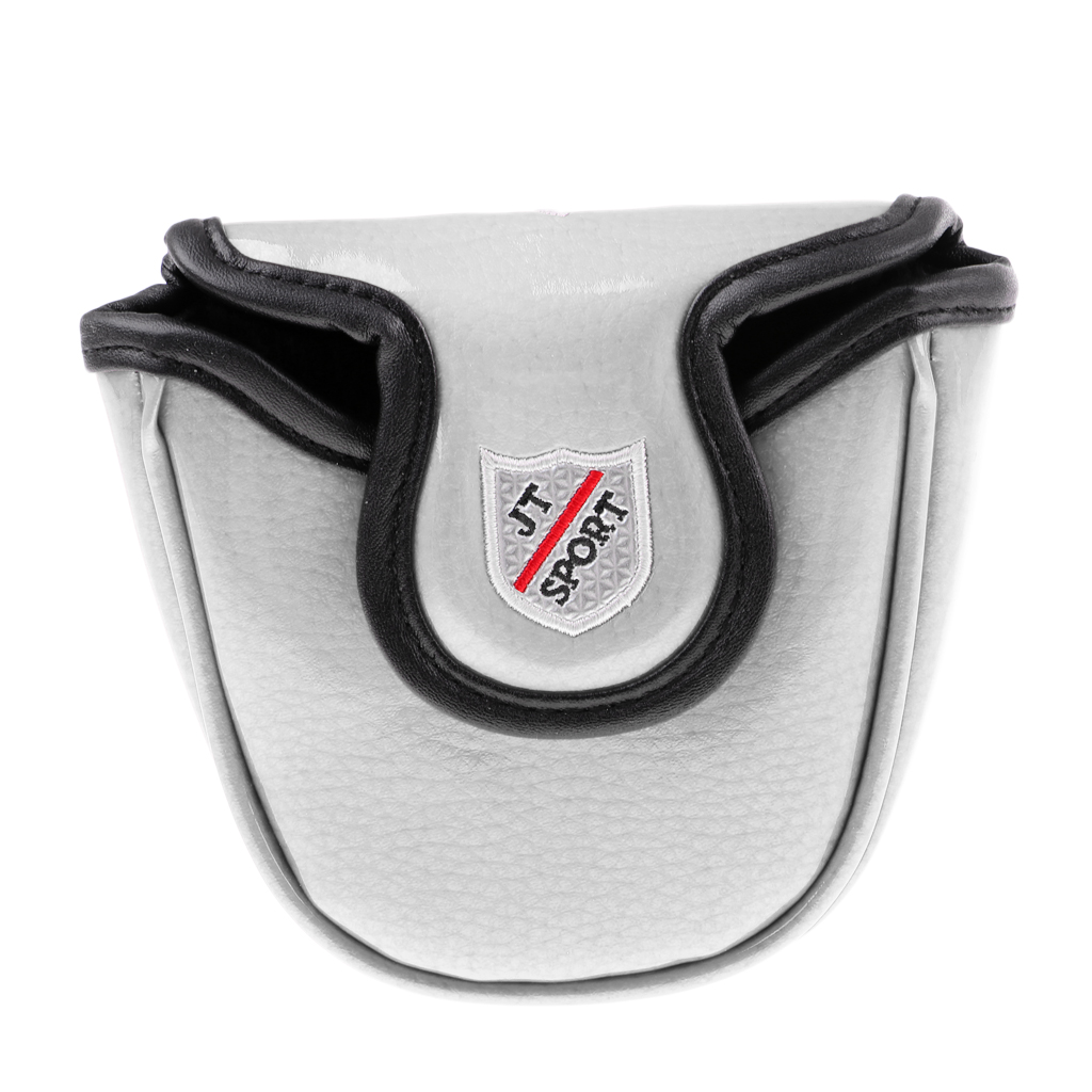 Durable PU Golf Putter Cover - Universal Mallet Headcover - Magnetic Closure - Golf Equipment