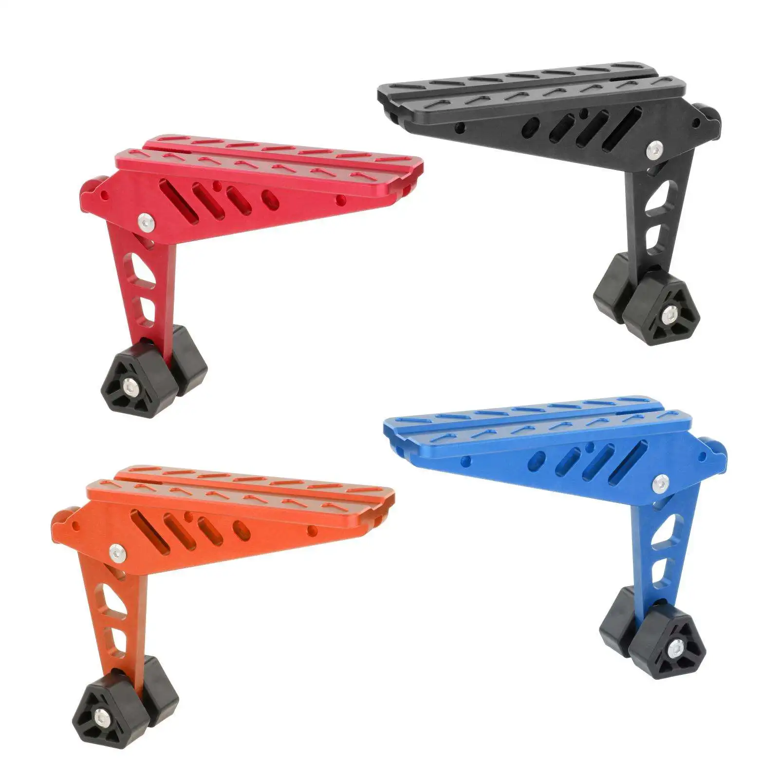 Car Door Step Exterior Unil Foldable Standing Pedal Pedal Ladder Fit for SUV Roof Rack Hiking