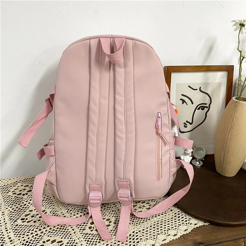 Cute Women Large Capacity Backpack Waterproof Nylon Female Schoolbag College Lady Laptop Backpacks Kawaii Girl Travel Book Bags stylish evening bags