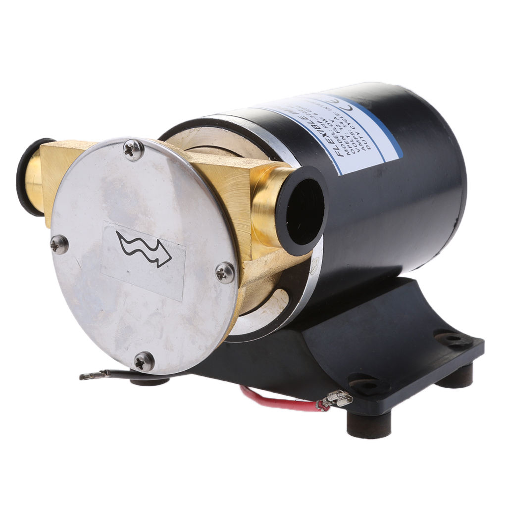 Boat Marine Yacht Washdown Bilge Pump, Deck Wash Pump. Vane Pump, Engine Cooling Pump KIT 12V 23L/min