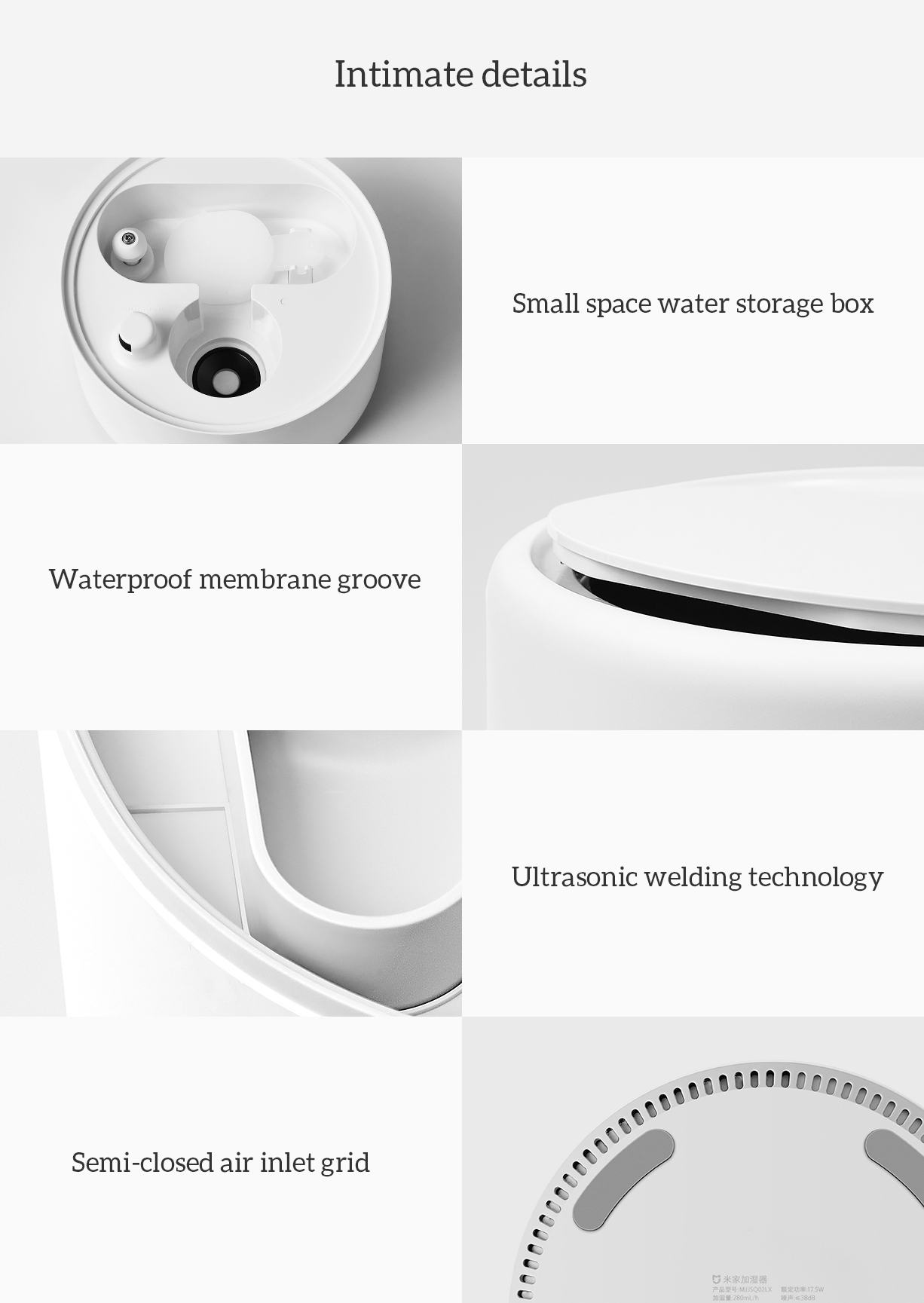 Suitable For Mijia Humidifier 4L Bedroom Heavy Fog Office Smart