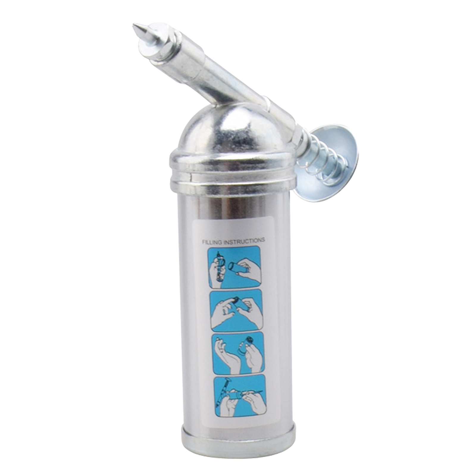 Portable Mini Grease Gun Lubricator 1000PSI/60bar 450cc Edge Lubrication Tools Caulking Quick Connect Household