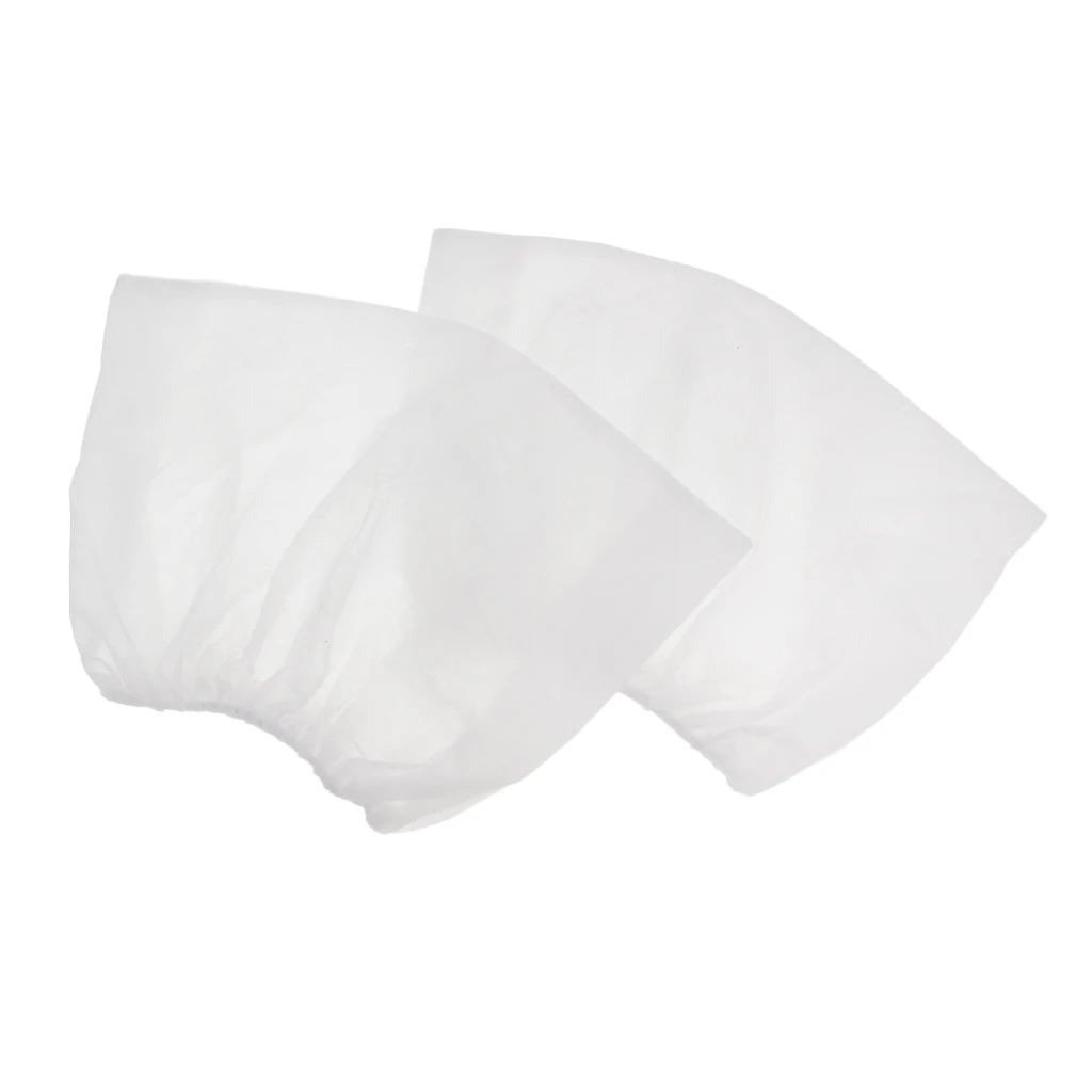 2pcs Non-woven Pouch Bags Replacement for Nail Art Dust Suction Collector