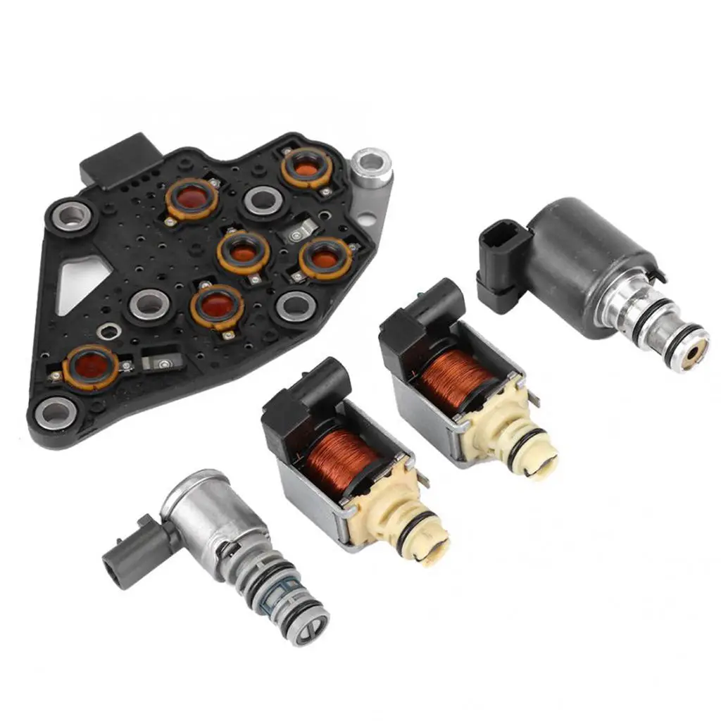 4T65E Automatic Transmission Solenoid Valve Kit Switch EPC TCC Compatible for GM for Volvo 74418E 84442G