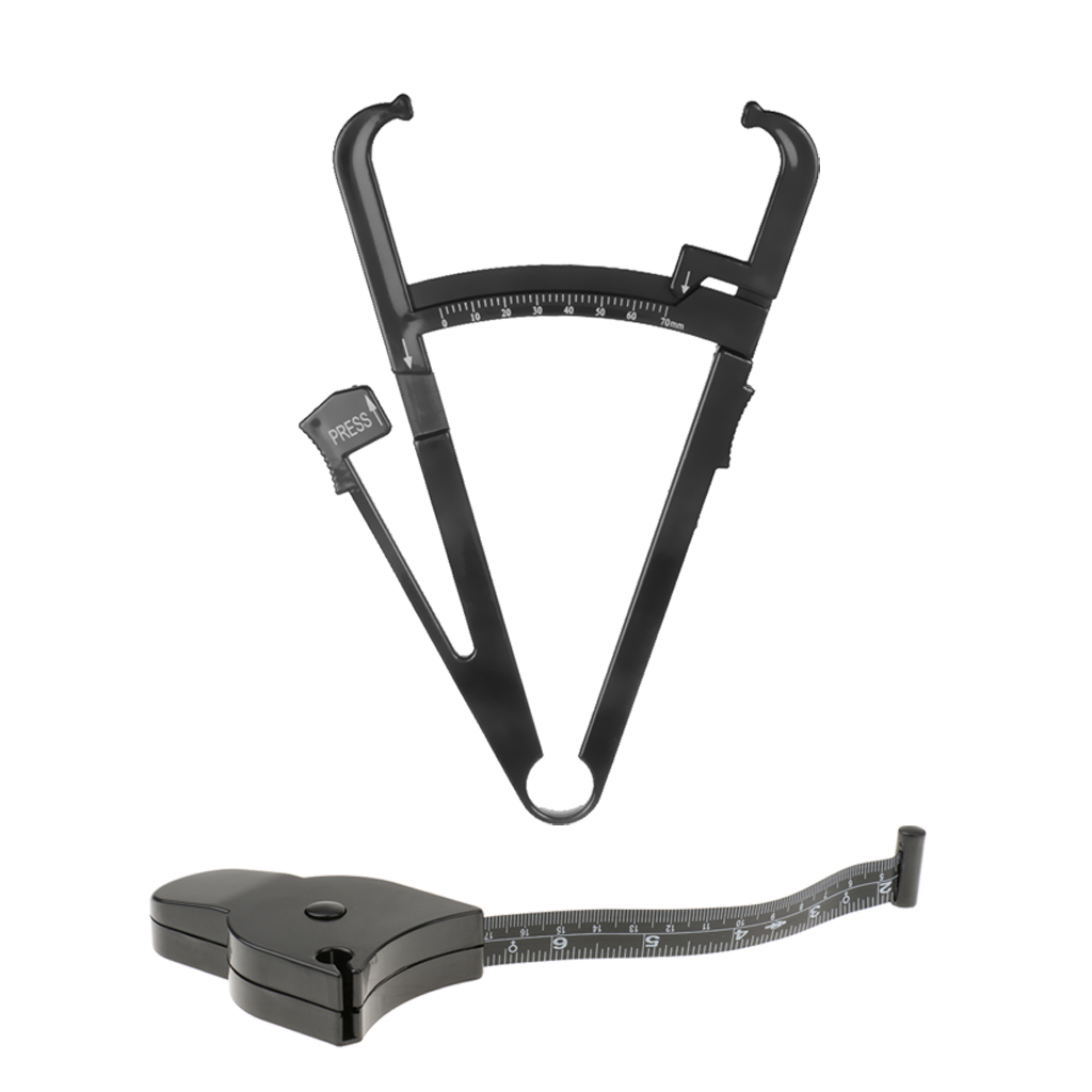 Retractable   Tester Caliper with BMI tape measure for Diet Weight Loss