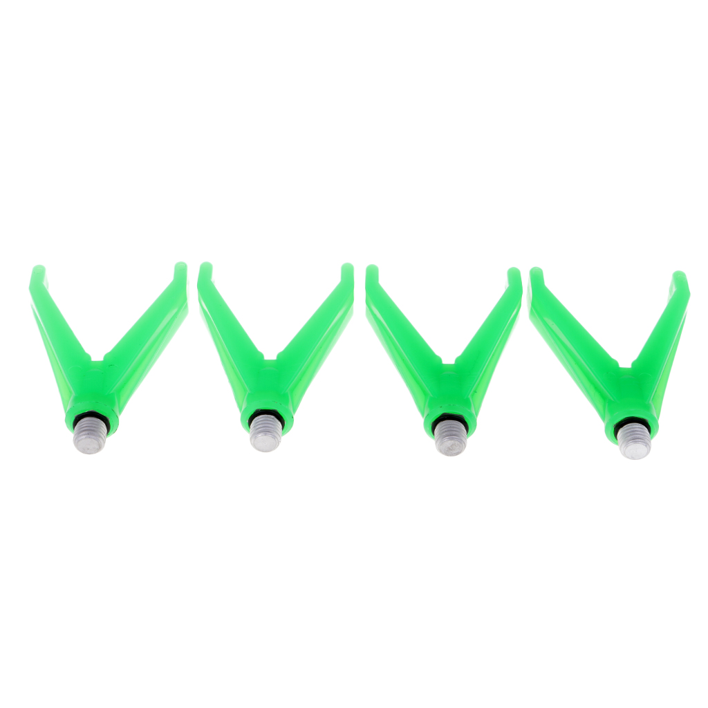 4pcs Fishing Rod Holder Butt Rest Head for Rod /Bank Sticks/Buzz Bars,