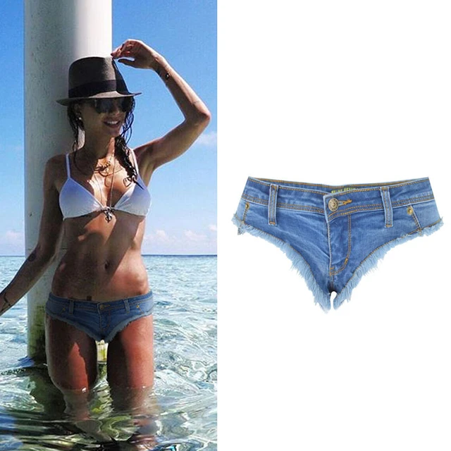Women Sexy Denim Jeans Shorts Girl High Waist Low Waist Beach Hot Shorts  Yf049-#887 - Shorts - AliExpress