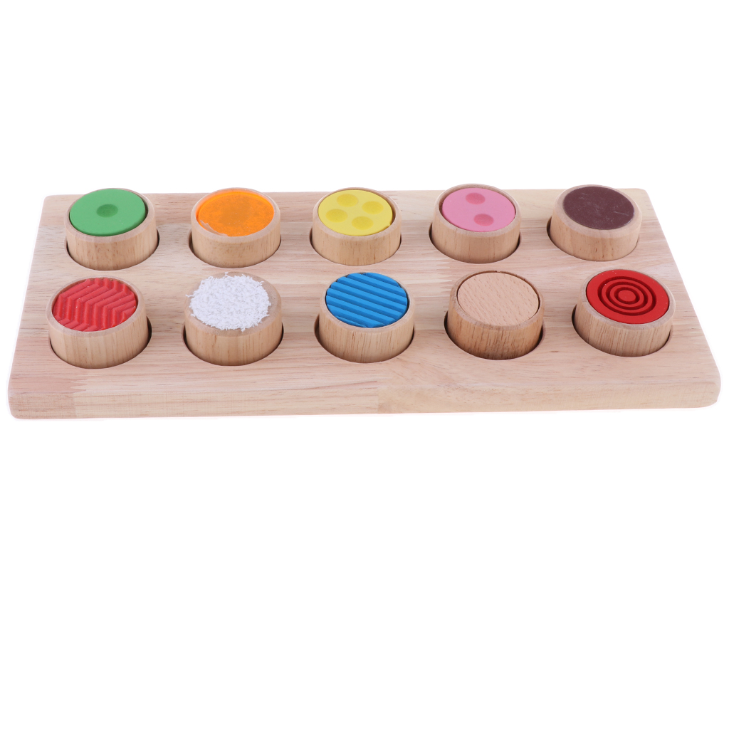 Montessori  Texture Board Memory & Sensory Skills Development Toy