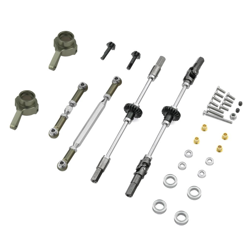 RC Car Upgrade Metal Gear Axle Kits for MN D90 MN99 1/12 Scale Monster Truck Climbing Buggy Car DIY Modified Replacement Accs