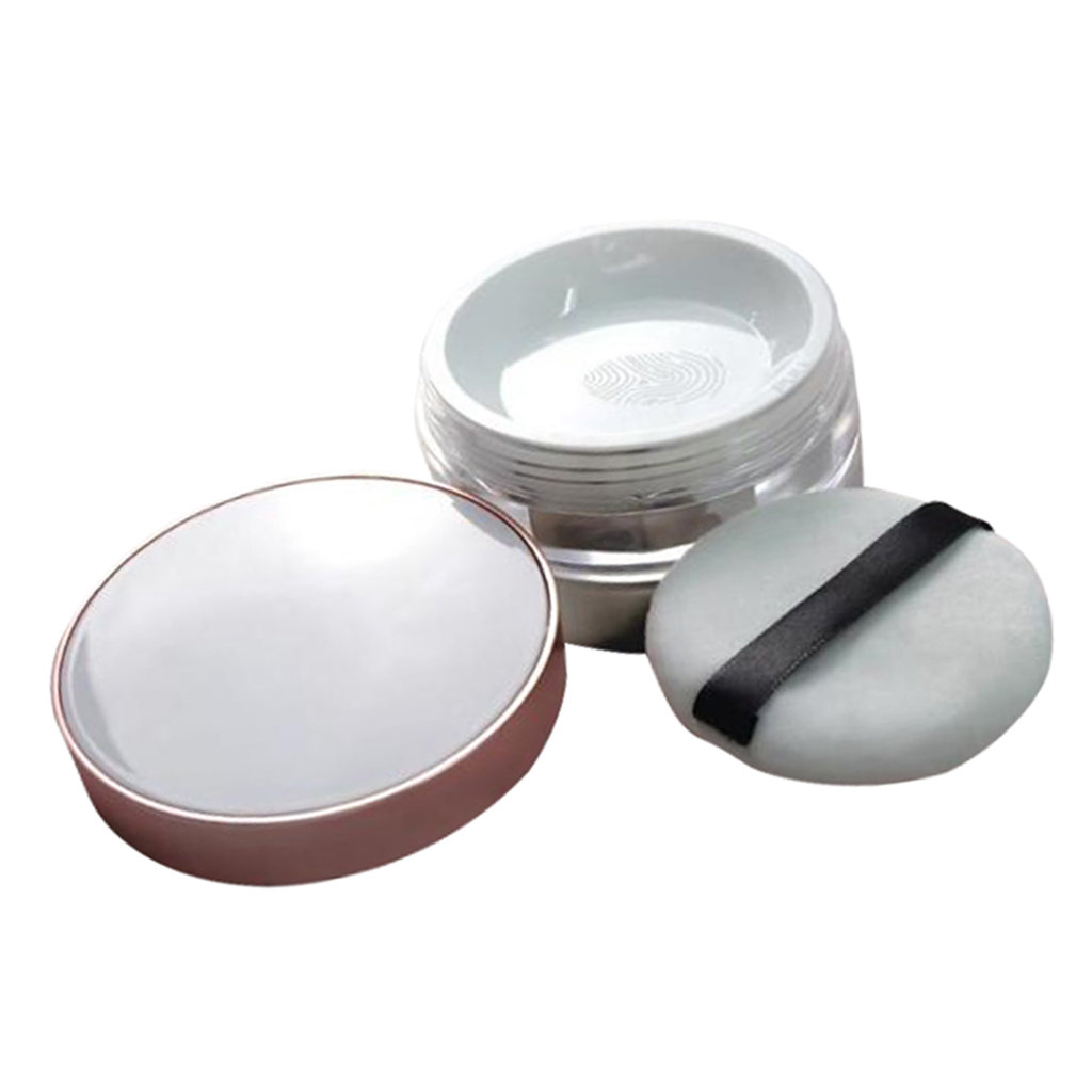 20g Travel Mini Setting Powder Case DIY Round Cosmetic Glitter Container Box Jar
