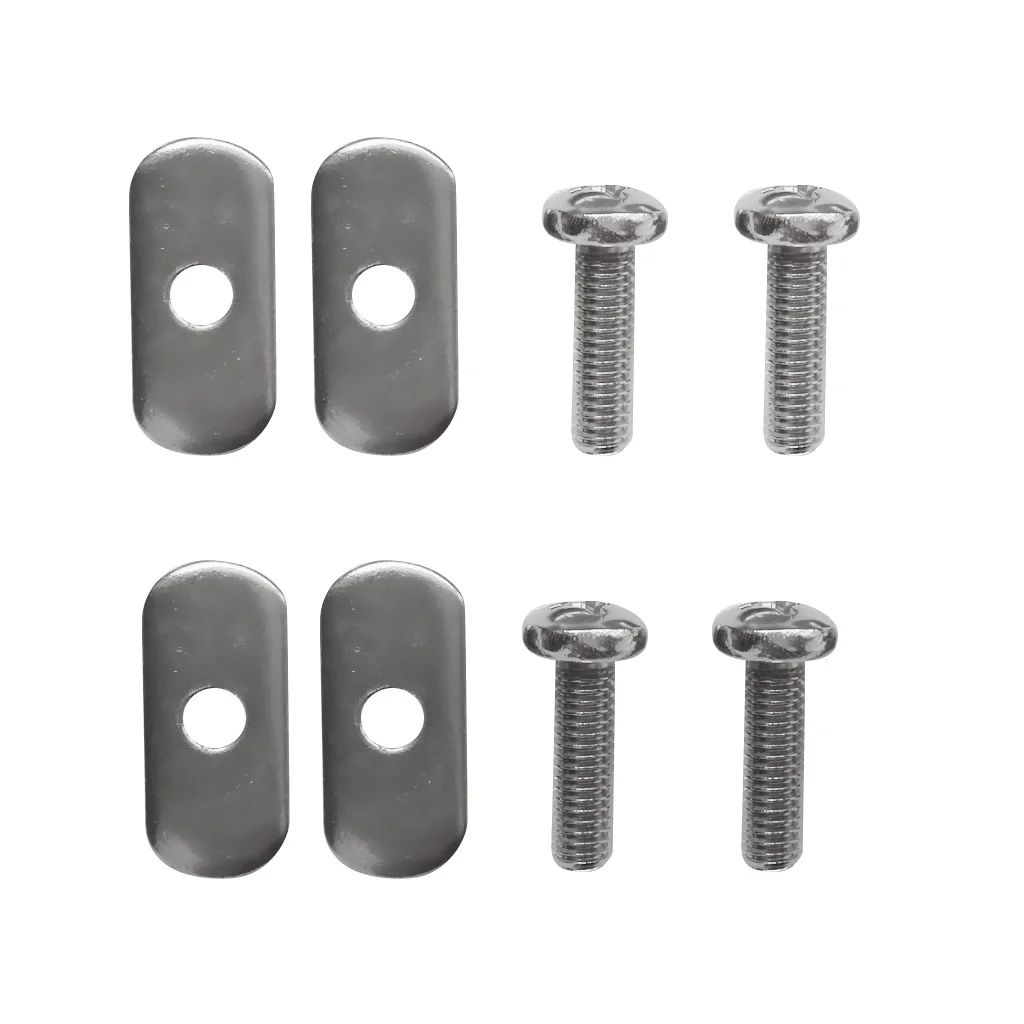 4 Sets Replacement Kayak Track/ Rail Stainless Steel Screws & Oval Nuts Hardware