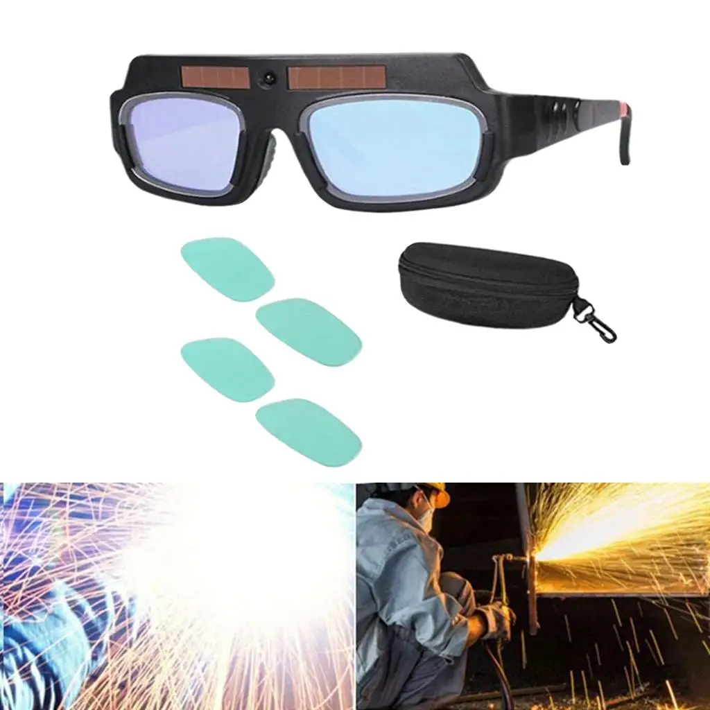 Professional Auto Darkening Welding Goggles Eye Protection Welding Equipment for Electric Welding Plasma Cut