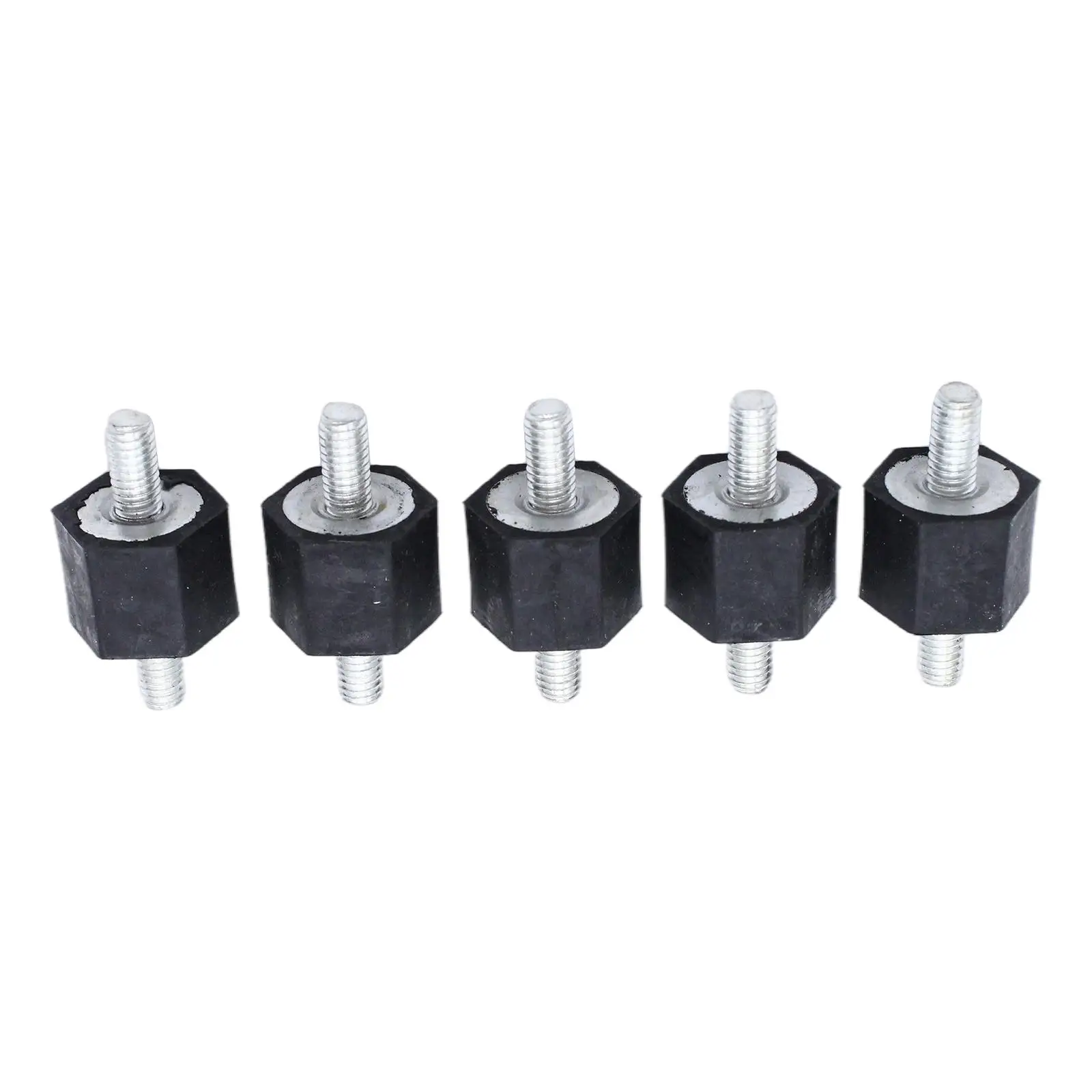 5 Pieces Fuel Pump Engine Cover Rubber Mounts Isolator Mounts for Golf MK2 Engine Panel