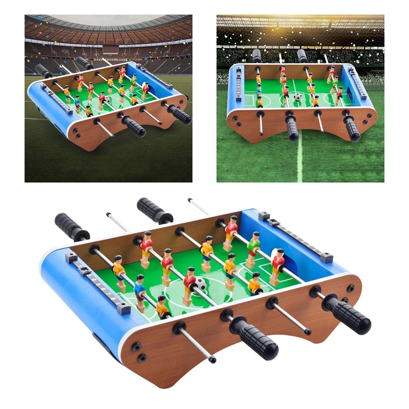 Mini Table Soccer Set Children Sports Toy Football Game Desktop Soccer Game Kids Children Tabletop Board Game Xmas Gift