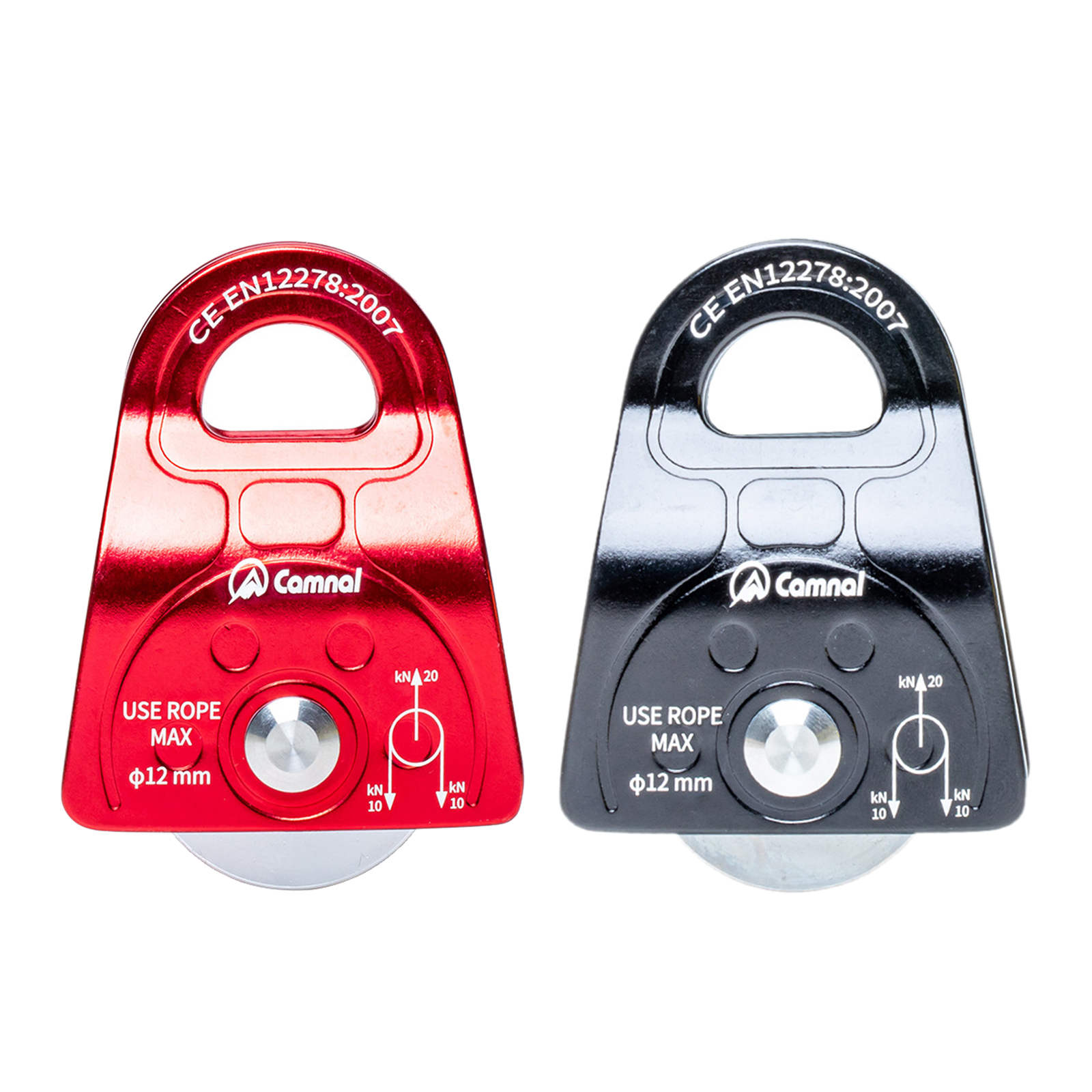 25KN Rock Climbing Tree Rigging Arborist Rope Pulley Fall Protection Pulley