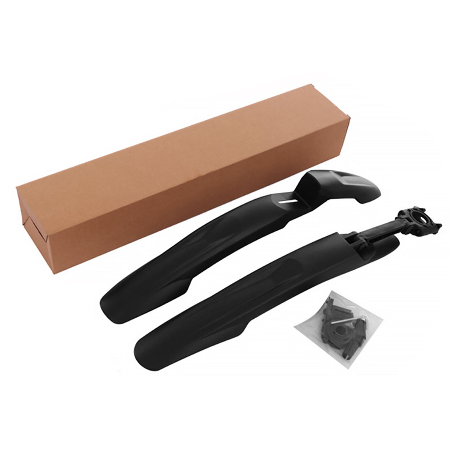 Bike Mud Guard Mudguards Mountain Bicycle Front Rear Adjustable Mudflap for Road BMX