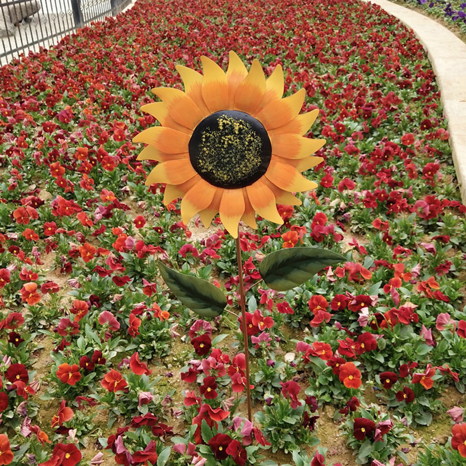 Outdoor Fall Plant  Stake Garden Yard Landscape Decoration Art