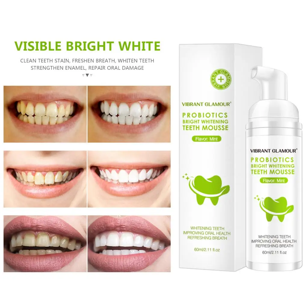 Tooth Whitening Toothpaste Intensive Natural Shining Ultra-fine Mousse