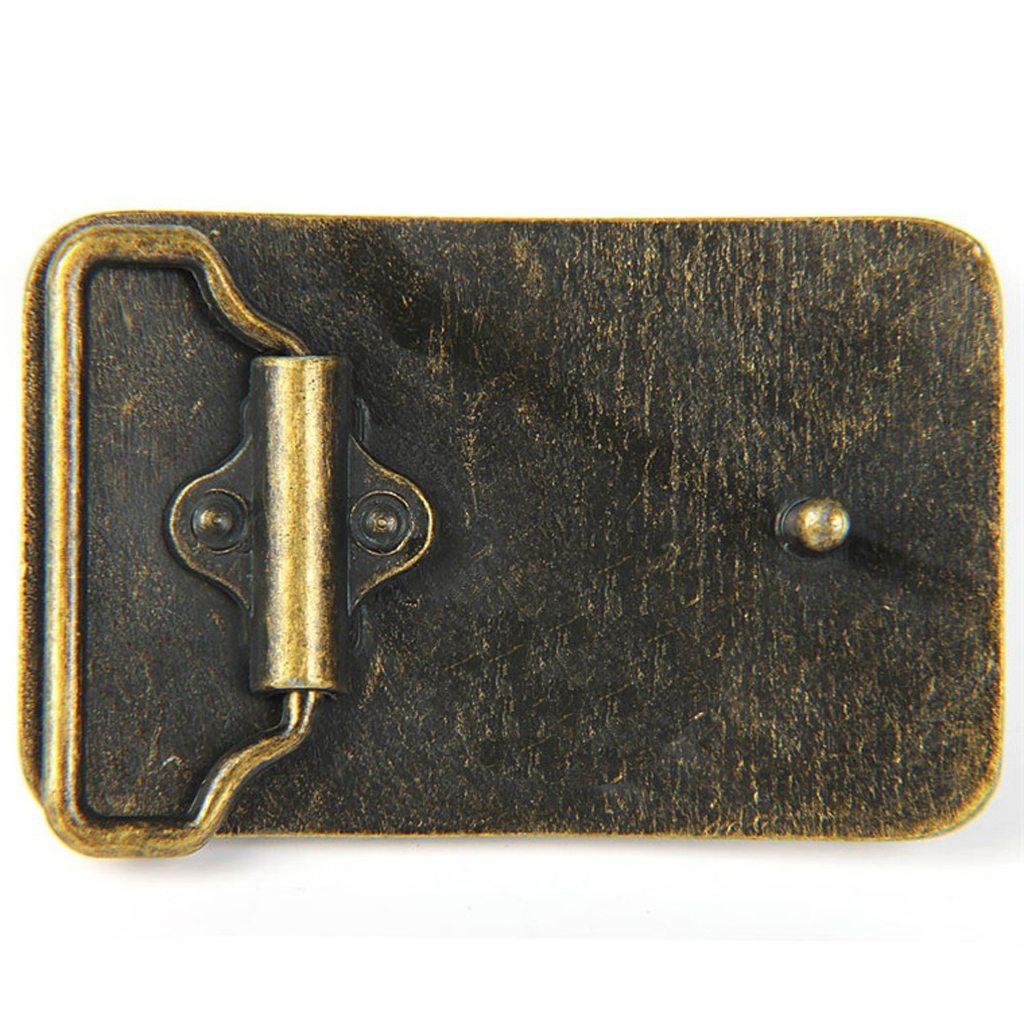 1 Piece Belt Buckle Bohemian Style Gift for Men - Antique Bronze